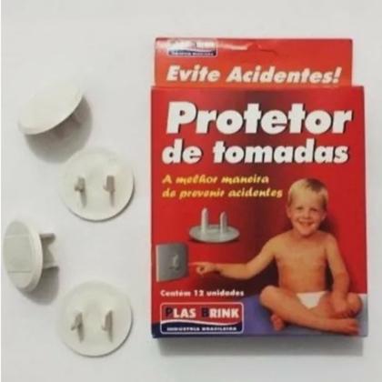 Imagem de Protetor de tomada c/  12 peças