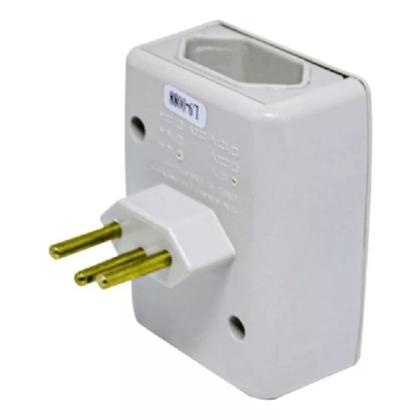 Imagem de Protetor de tomada prote raio eletrodomesticos 220v
