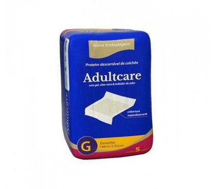 Imagem de  Protetor Descartável De Colchão Adultcare 4 Pacotes