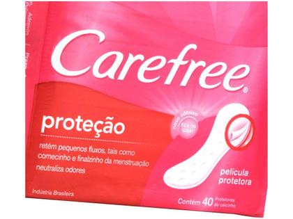 Imagem de Protetor Diário Carefree Proteção - 40 Unidades