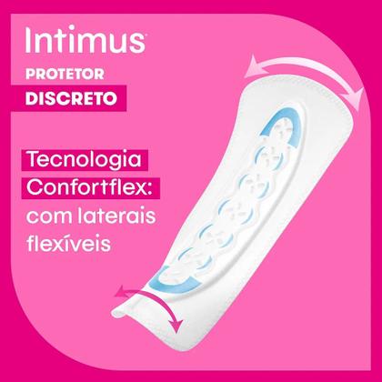 Imagem de Protetor Diário Intimus Discreto Ultrafino 40 Unidades