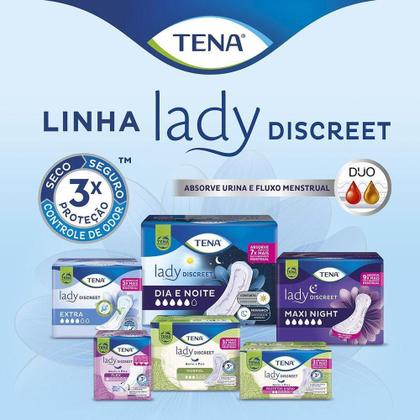 Imagem de Protetor Diário Tena Lady Discreet Flex 30 Unidades