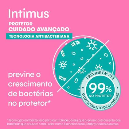 Imagem de Protetor Diário Tim Tecnologia Antibacteriana Feminino 15 Unidades