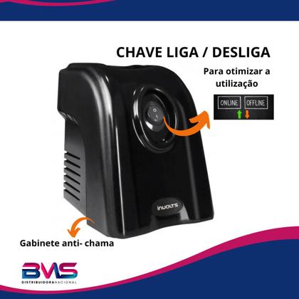 Imagem de Protetor Eletrônico Para PC 500VA - Bivolt 110/220 - INVOLTS