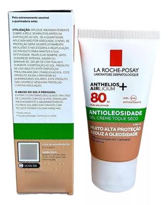 Imagem de Protetor Facial Anthelios Fps 80 La Roche Posay Cor Clara