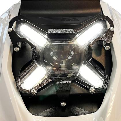 Imagem de Protetor Farol Em Aço + Acrilico Bmw R1300 Gs Premium - TODOS OS MODELOS