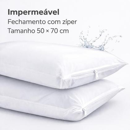 Imagem de Protetor Impermeável de Travesseiro 50 cm x 70 cm Camesa