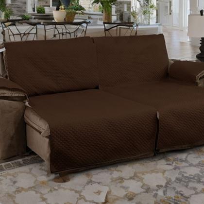 Imagem de PROTETOR IMPERMÉAVEL PARA SOFÁ RETRÁTIL 2 ASSENTOS 2,20m COM 2 ALMOFADAS