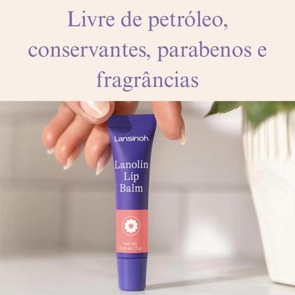Imagem de Protetor Labial De Lanolina Lansinoh 7g  Hidratação Profunda e Natural