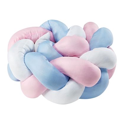 Imagem de Protetor Lateral Berço Trança Várias Cores Menino e Menina