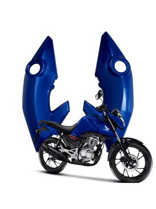 Imagem de Protetor Lateral Universal Para Moto Com Estrutura Reforçada E Fácil Instalação