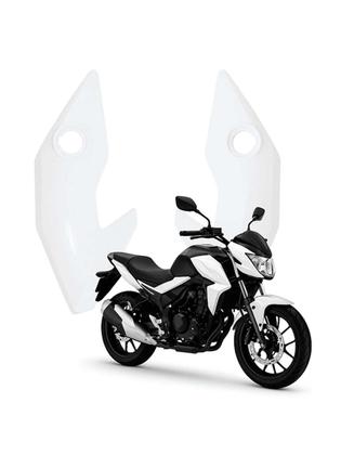 Imagem de Protetor Lateral Universal Para Moto Com Estrutura Reforçada E Fácil Instalação