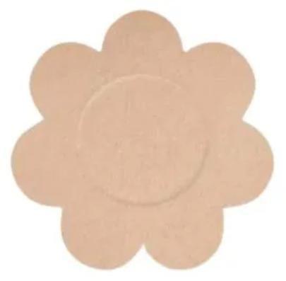 Imagem de Protetor LIB Petalas 4 Pares Cor Bege Tamanho Unico