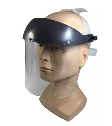 Imagem de Protetor Máscara Facial Lente Incolor S/Catraca