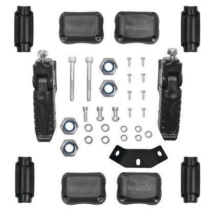 Imagem de Protetor Motor Carenagem Gbs C/ Pedaleira Honda Cg 160 Titan Fan Start Cargo