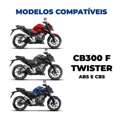 Imagem de Protetor Motor Stunt Race Cb 300f Twister Preto Brilhante