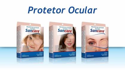 Imagem de Protetor Ocular Estéril Com 10 Unidades Sancare - Medio