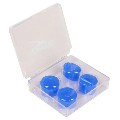 Imagem de Protetor Ouvido Auricular Natação Ruídos Speedo SOFT Earplug Azul
