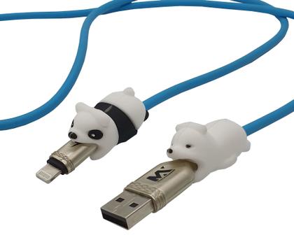 Imagem de Protetor Para Cabos De Dados e Fones Cable Bite De Bichinhos