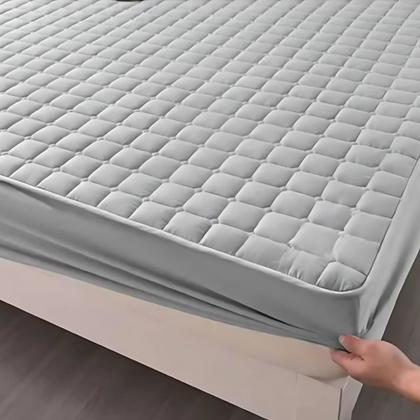 Imagem de Protetor Para Colchão Impermeavel Com Elastico Resistente Para Cama Matelado Capa Varios Tamanhos Quarto King Queen Casal Rose