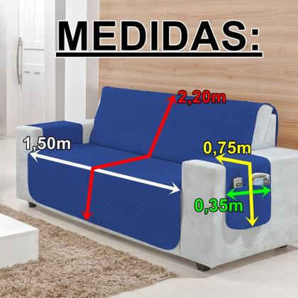 Imagem de Protetor Para Sofá de 03 Lugares Avulso Matelado