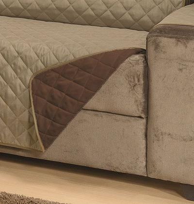 Imagem de Protetor para Sofá de 2 Lugares Manu dupla face