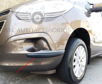 Imagem de Protetor Parachoque Universal Borrachão Flexivel Autocolante 6 Peças = 4 X 60CM + 2 X BATENTE KIT AUTOCOLANTE