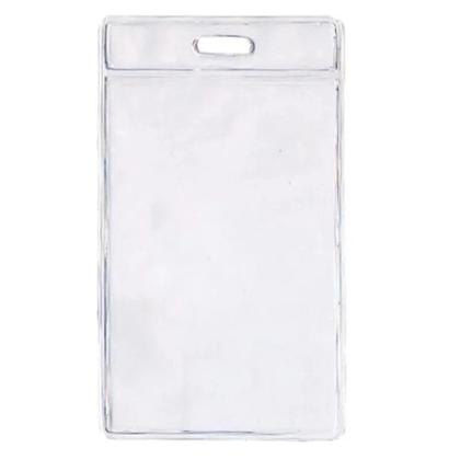 Imagem de Protetor porta crachá bolsa pvc cristal 58x89 - 100 unid