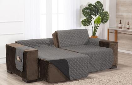 Imagem de Protetor sofa retratil e reclinavel 3 lugares 1.80 de assento 2 modulos dupla face rios enxovais