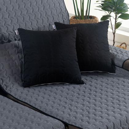 Imagem de Protetor Sofá Retrátil Reclinável 3 Lugares King Dupla Face 400 Fios