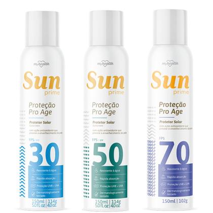 Imagem de Protetor Solar Aerossol Sun Prime FPS70 150Ml - My Health