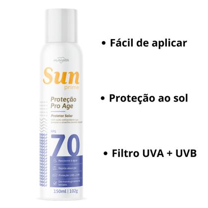 Imagem de Protetor Solar Aerossol Sun Prime FPS70 150Ml - My Health