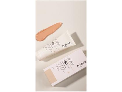 Imagem de Protetor Solar Anasol Fps 50 Rostro Cc Cream Claro 60 G