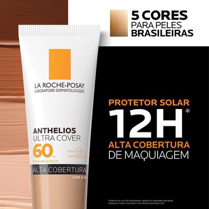 Imagem de Protetor Solar Anthelios Airlicium Ultra Cover FPS60 Cor 3.0 30g