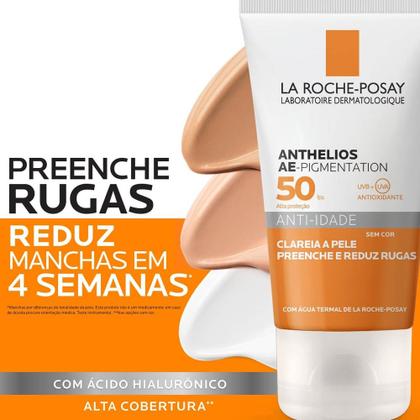 Imagem de Protetor Solar anti-idade La Roche Posay - Anthelios Ae-Pigmentation Sem Cor FPS 50
