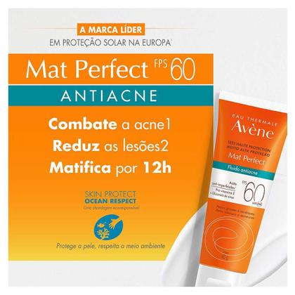 Imagem de Protetor Solar Avène - Mat Perfect Fluido Antiacne FPS 60