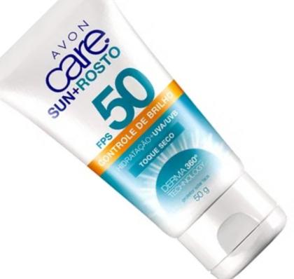 Imagem de Protetor Solar Avon Care Sun+ Controle de Brilho FPS 50 - 50 g