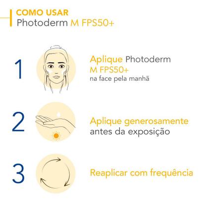 Imagem de Protetor Solar com Cor Bioderma Photoderm M FPS 50