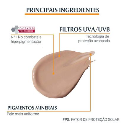 Imagem de Protetor Solar com Cor Eucerin Sun Pigment Control Creme Facial Tinted FPS70 50ml