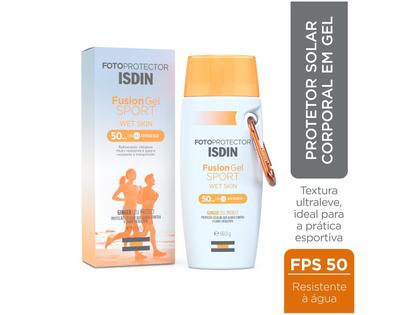Imagem de Protetor Solar Corporal FPS 50 Isdin Fusion Gel Sport 90g
