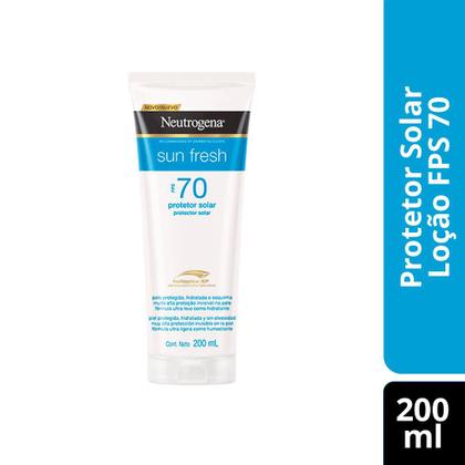 Imagem de Protetor Solar Corporal Neutrogena Sun Fresh FPS 70 200ml