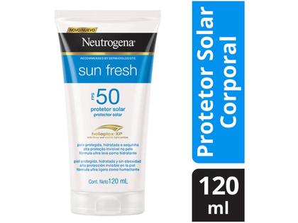 Imagem de Protetor Solar Corporal Neutrogena Sun Fresh FPS50 120ml