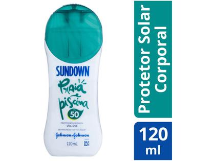 Imagem de Protetor Solar Corporal Sundown FPS 50 - Praia e Piscina 120ml