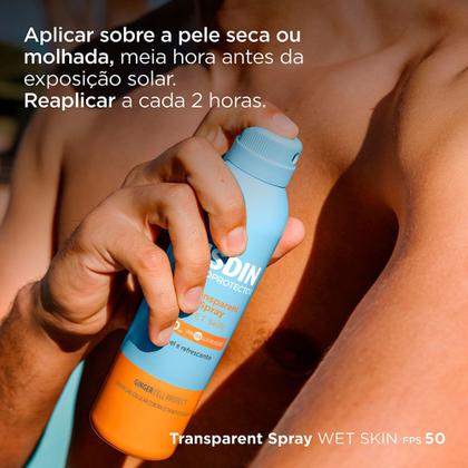 Imagem de Protetor Solar Corporal Transparente Spray FPS 50 Isdin