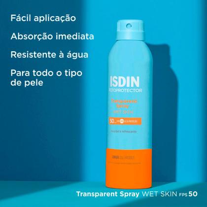 Imagem de Protetor Solar Corporal Transparente Spray FPS 50 Isdin