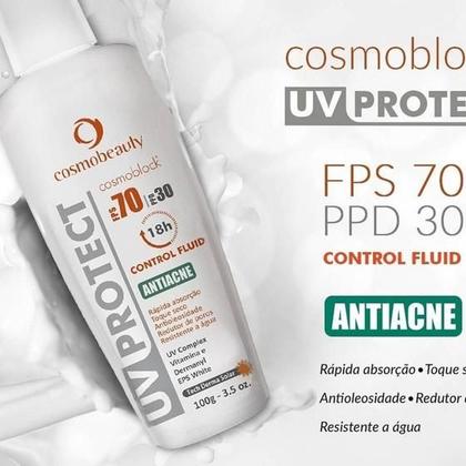 Imagem de Protetor Solar Cosmoblock Fps70 Control Fluid Cosmobeauty 100g