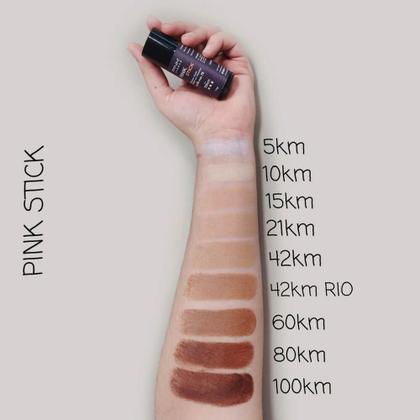 Imagem de Protetor Solar e Base Pink Stick Fps90 FPUVA70 Incolor 5km - 14g - Pink Cheeks