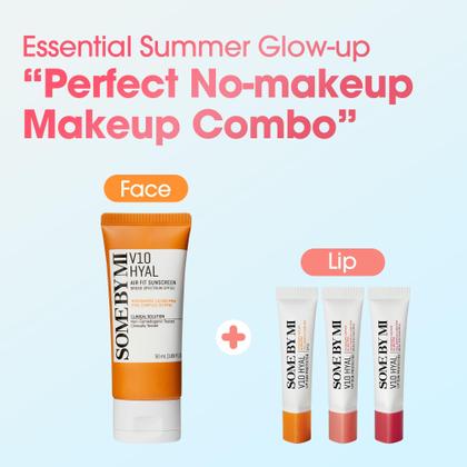 Imagem de Protetor solar e protetor labial SOME BY MI V10 Hyal Lip SPF 15 13 mL x2