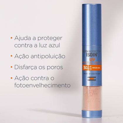 Imagem de Protetor Solar em Pó sem cor ISDIN UV Brush Mineral FPS 50