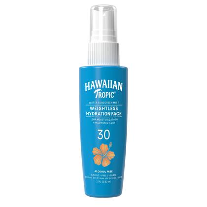 Imagem de Protetor solar Face Mist Hawaiian Tropic Weightless SPF 30 60 ml